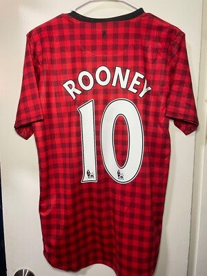Manchester United 2012/13 Home Jersey, Rooney #10 | eBay