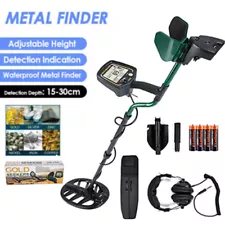 Upgraded Gold Finder Underground Metal Detector with 11" Waterproof Coil US SELL