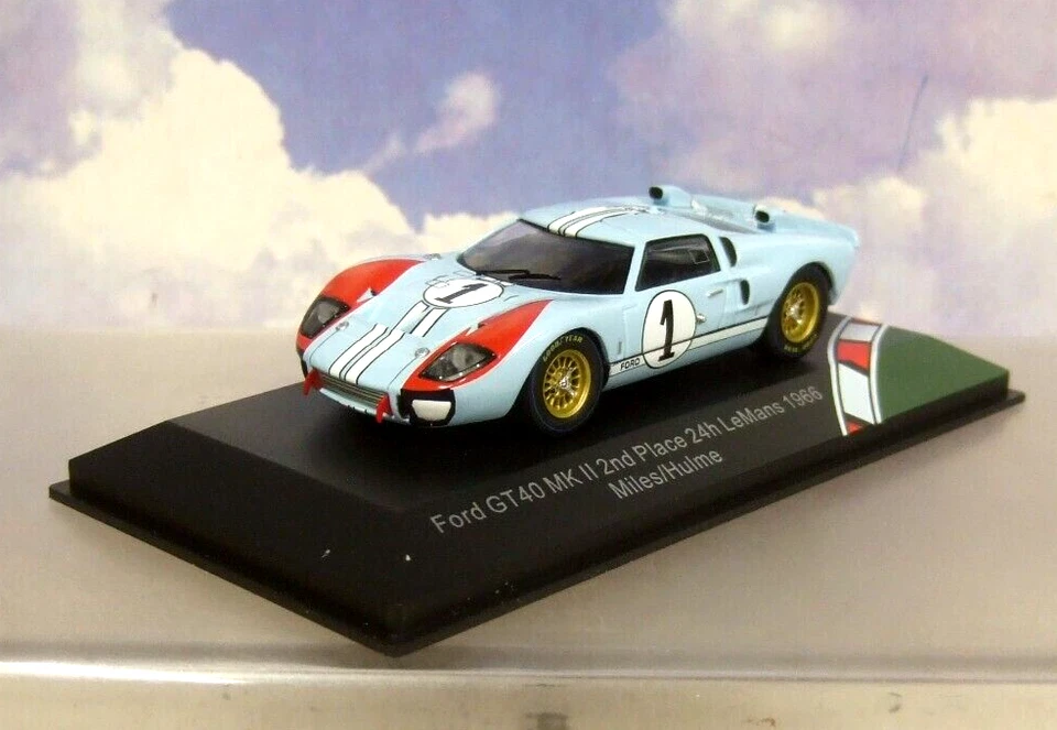 CMR 1/43 DIECAST FORD GT40 MKII MK2 #1 2nd LE MANS 1966 MILES/HULME REAL WINNER? - Image 4 of 4