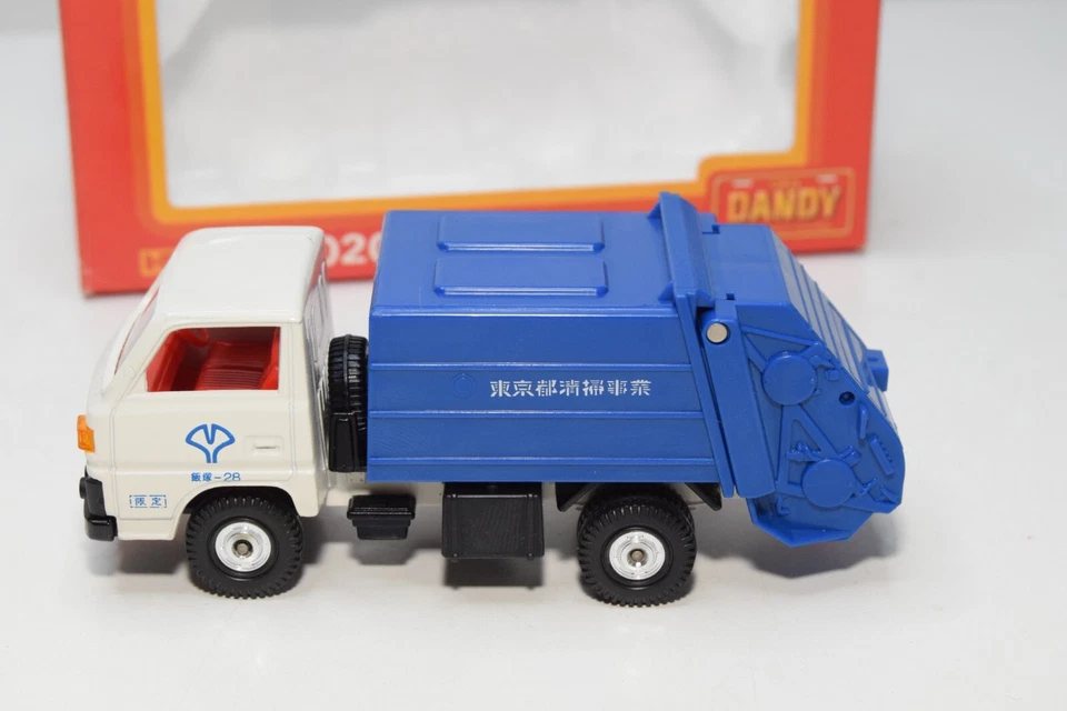 Camión de basura B71 1:43 TOMICA DANDY 020 20 MITSUBISHI CANTER BASURA SIN USAR, EN CAJA ¡RARO! Foto 2 de 4
