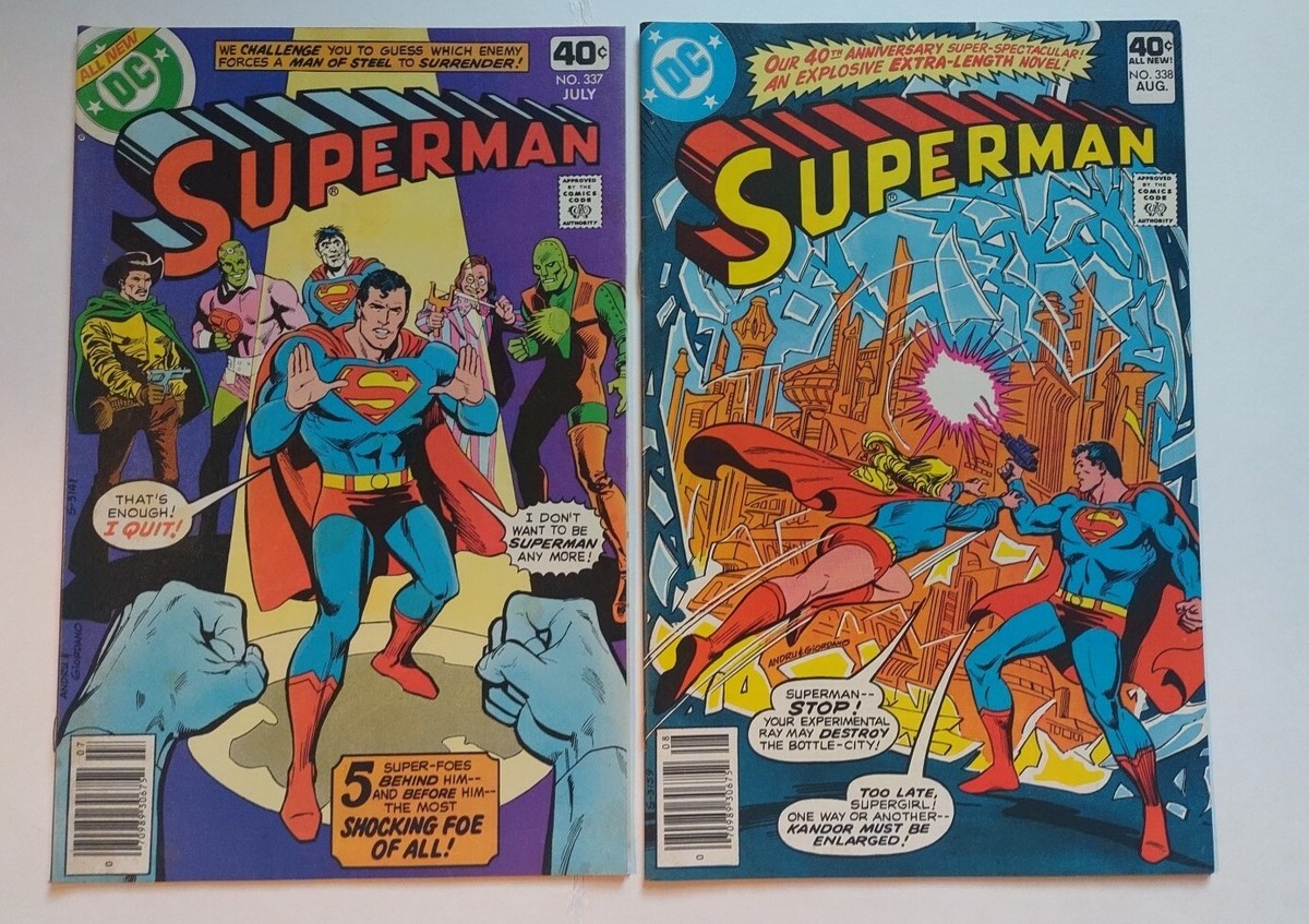Superman #337 & #338 