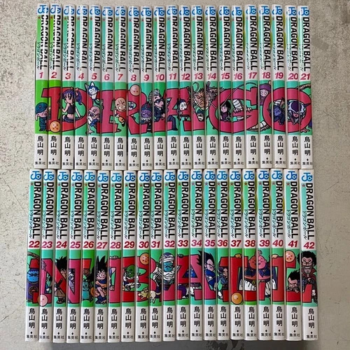 Manga Comic Dragon Ball 1-42 Juego Completo LENGUA JAPONESA Toriyama Akira
