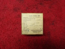 Curtiss-Wright Propeller Reverse Actuating Switch PN 116808