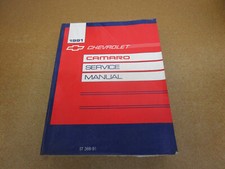 1991 Chevrolet Camaro service shop manual wiring electrical ORIGINAL repair