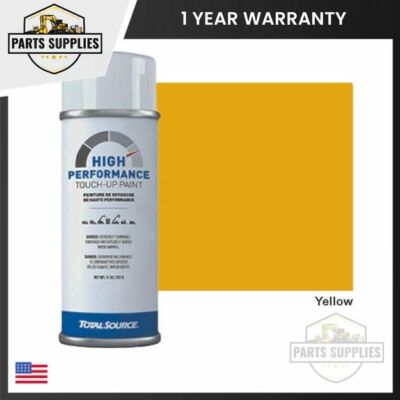 Yellow HI Gloss Spray Paint for Caterpillar Forklift High Performance Touch Up