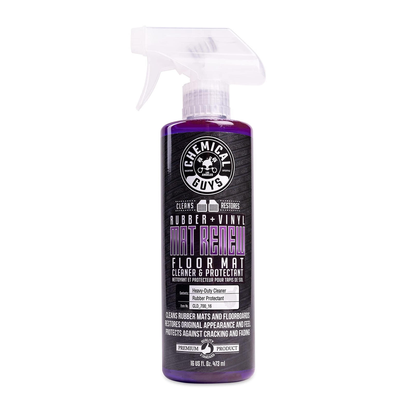 CLD_700_16 Mat Renew Rubber Vinyl Floor Cleaner Protects Without Harming Surfaces