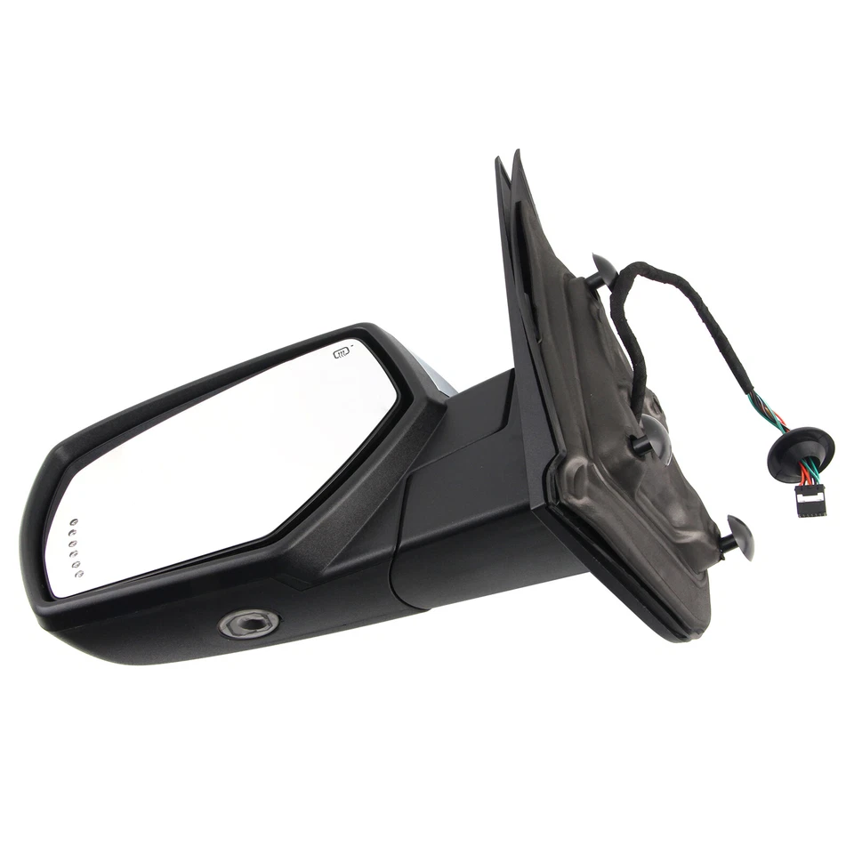 For Chevy GMC 2014-2018 Left Side Mirror Power Folding Heated Memory Signal Foto 2 de 4