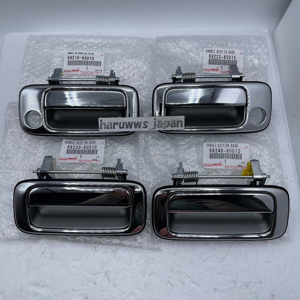 Genuine TOYOTA Land Cruiser 80 Series Chrome Outer Door Handle