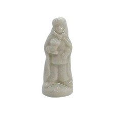 Collectible Bean _ MAGE KING White Porcelain _ Miniature Display Object