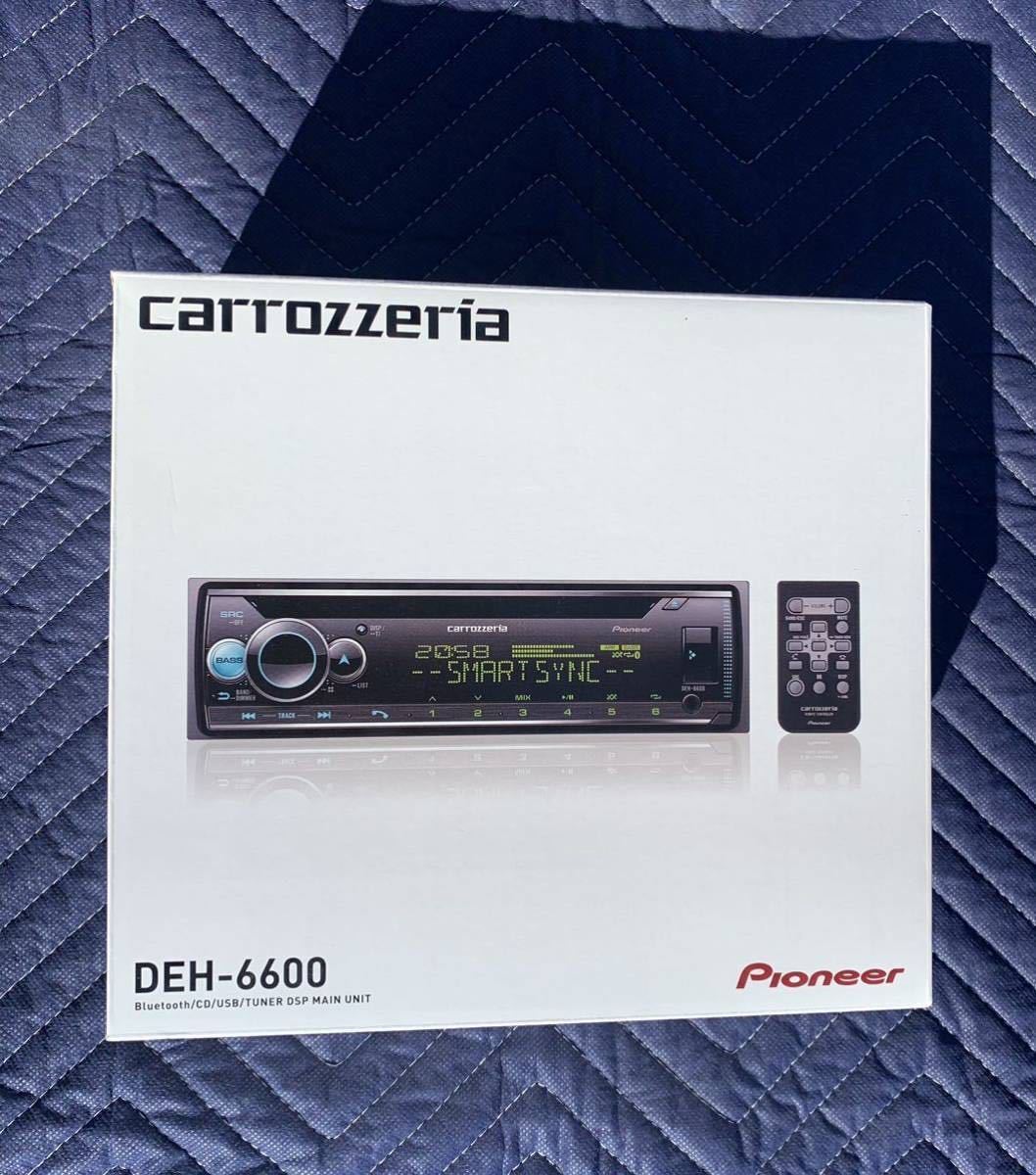 Carrozzeria Pioneer Car audio 1DIN CD USB Bluetooth DEH-6600 Smartphone  link KQ