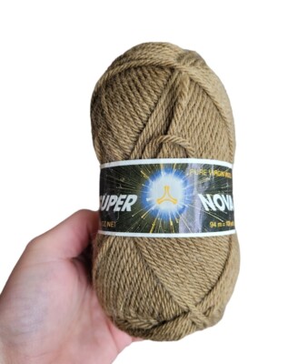 SUPER NOVA Superwash Pure Virgin Wool Brown