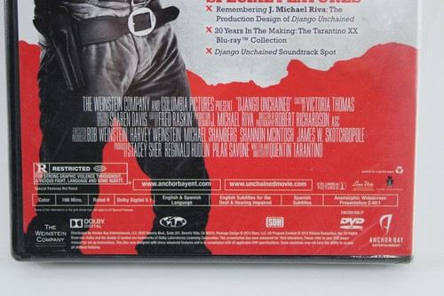 Django Unchained DVD New and Sealed Columbia Pictures 2012 - Picture 8 of 12