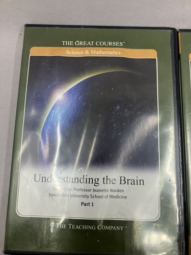 Great Courses - Understanding the Brain Parts 1-3 (DVD, 2007) The Teaching Co. - Picture 2 of 9