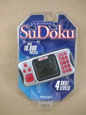 Sudoku Puzzle Hand Held Electronic Game 16000 Puzzles, Excalibur Electronics NEW