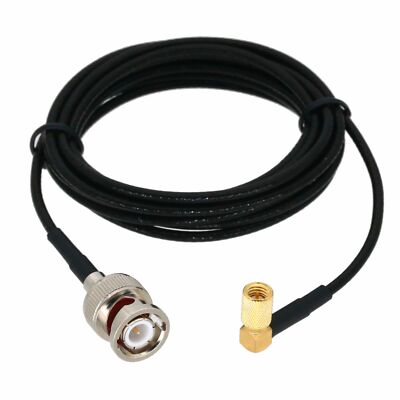 BNC to 90° Microdot Cable For Ultrasonic Olympus Panametrics MISTRAS RG316 2~10M