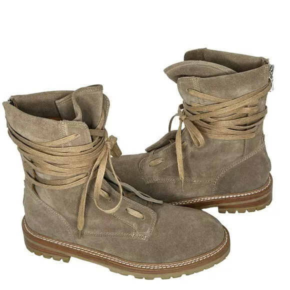 Tie military best sale boots
