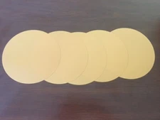 Diamond Lapping Film 0.5 Micron PSA Disc, 8 inch Sticky Back 