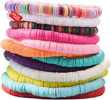 12Pcs Friendship Bracelets Beaded Bracelets Heishi Bracelet Cute Bracelets Stack