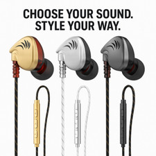 Nuevos Audifonos de calidad HIFI CK7 Auriculares intrauditivos Estereo DJ US