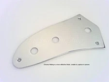 True Custom Shop® Chrome Lower Control Plate for Fender Jaguar USA & Mexico