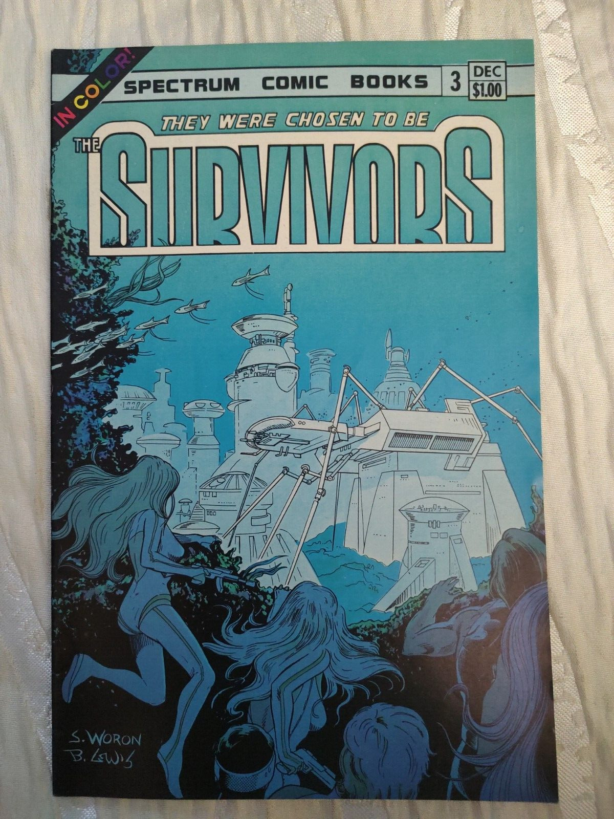 Cb26~comic book~rare they were chosen to be the survivors issue #3 Dec