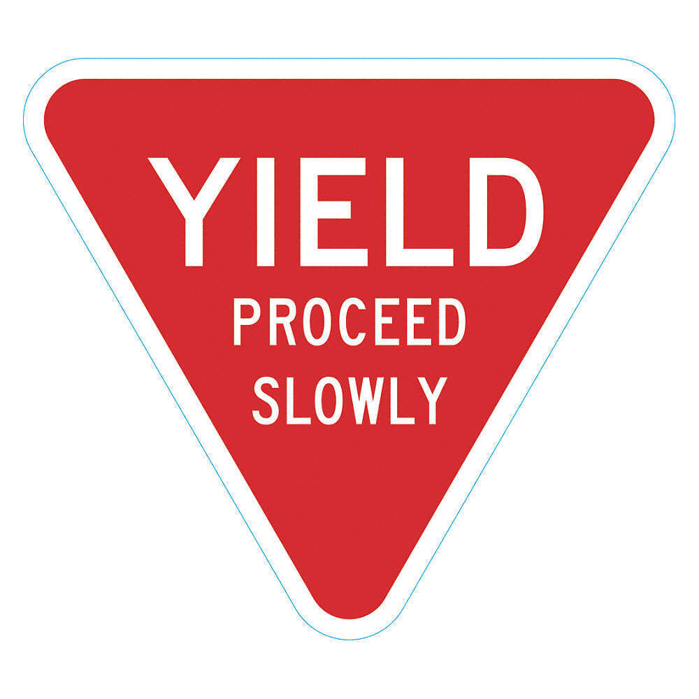 LYLE T1-6257-HI_18x18 Pedestrian&Bike Control TrfcSign LYLE T1-6257-HI_18x18 Pedestrian&Bike Control TrfcSign