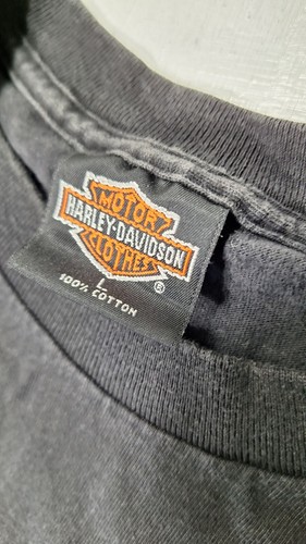 Camiseta Harley Davidson vintage para hombre L Legends Live Where Legends Roam 1991 HI - Imagen 3 de 8