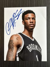 CHRIS McCULLOUGH BROOKLYN NETS  NBA BASKETBALL Signed Autographed 8x10 Photo B