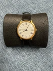 Timex White Roman Numeral Dial Vintage 1976 Manual Wind Mens Watch Mechanical