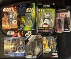 Star Wars Hasbro Kenner Action Figures Lot Boba Fett Chewbacca C-3PO Padmé