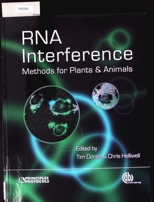 RNA interference. Methods for plants and animals. Doran, Tim: