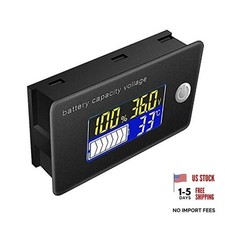 10-100V Battery Capacity Voltage Meter Battery Capacity Voltmeter 36V