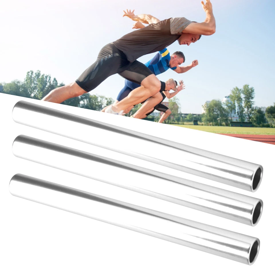 3pcs Relay Baton Aluminium Alloy Track And Field Running Race Baton For LPDI - Image 4 of 4