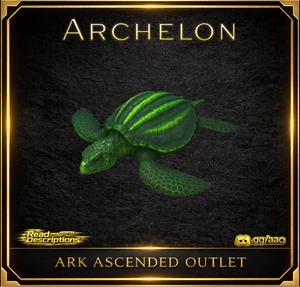 Survie de l'arche Ascension-Archelon-Dino-Haut Stats-Colors-PC/XBOX/PS5 PvE ASA-AAO