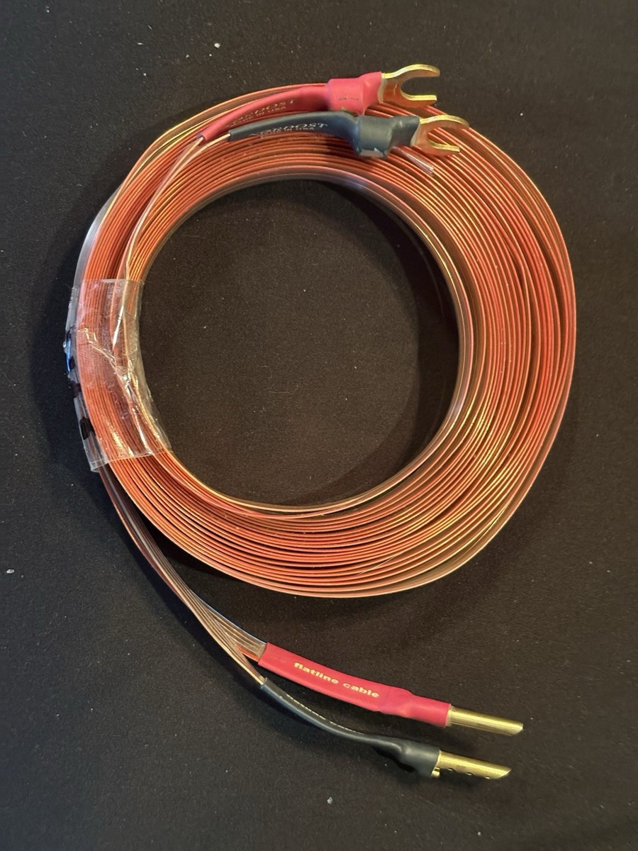 NORDOST FLATLINE GOLD スピーカーケーブル中古です。 NORDOST FLATLINE SPEAKER WIRE CABLE 6.75 M, 24 feet | eBay