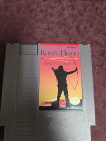 Robin Hood Pr&iacute;ncipe de los Ladrones - Suelto con Manual - NES Etiqueta Muy Limpia