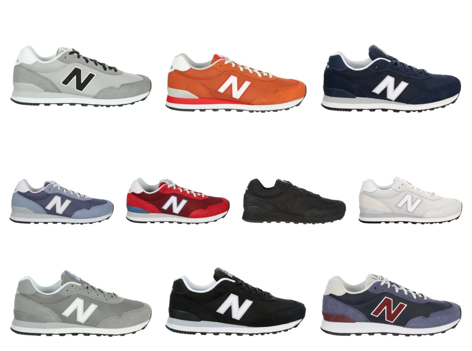 New Balance 515 Men's Suede Athletic Running Low Top Training Shoes Sneakers
Opens in a new window o