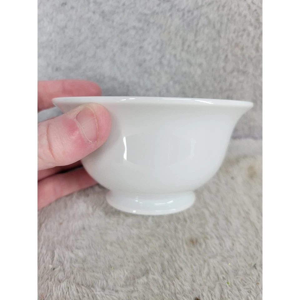 Set of 6 Pottery Barn PB White Coffee Tea Cups Mugs  Made in Japan Microwave - Image 2 of 4