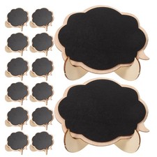 50 Pcs Tabletop Chalk Board Sign Chalkboard Signs for Food Party