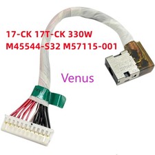 DC Power Jack Charging Port Plug for HP OMEN 7 8 9 Plus 17-CK 17T-CK TPN-Q266