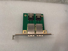 1Pcs SFF-8087 To 2 Port External HD SAS SFF-8088 PCI Mini SAS Card Adapter Board