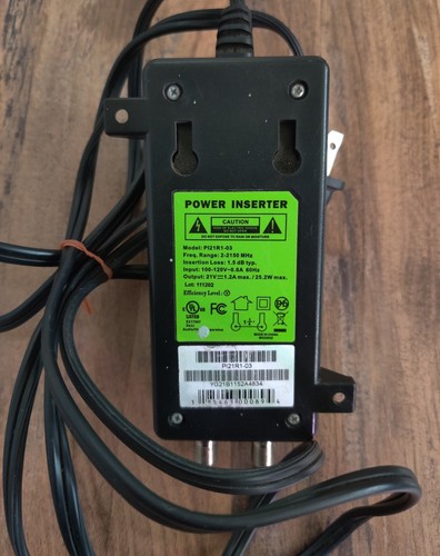 DIRECTV HD TV Power Inserter Cord Model: Pl21R1-03 SWM ODU ONLY - Picture 2 of 4