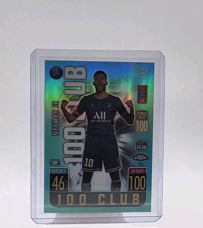2021-22 Topps Chrome Match Attax UCL Soccer Trading Cards for sale