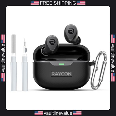 [3 in 1] for Raycon Everyday Earbuds(2024 Edition) Case Cover with Cleaner kit,