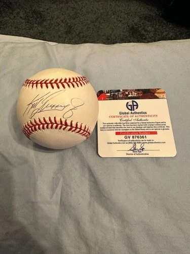 Ken Griffey Jr Signed Autographed MLB Baseball HOF Mariners Reds COA