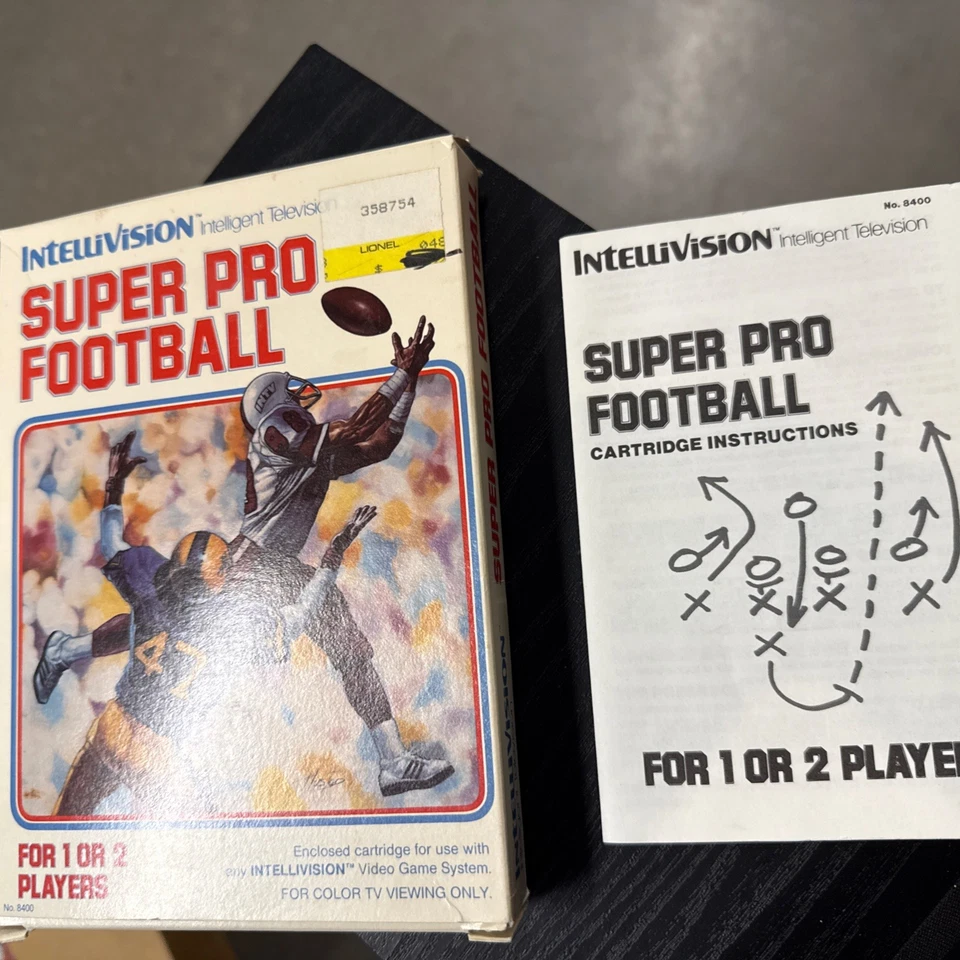 Super Pro Football (Intellivision) Complete! - Image 3 of 3