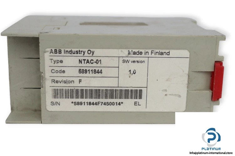ABB NTAC-01 PULSE ENCODER INTERFACE-58911844-NTAC01 - Image 2 of 3