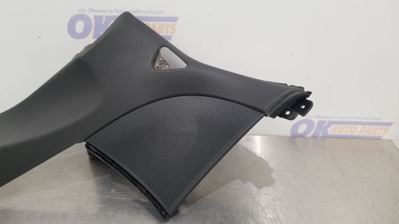 11 AUDI R8 INTERIOR LOWER QUARTER TRIM PANEL RIGHT PASSENGER BLACK 420867036A25D