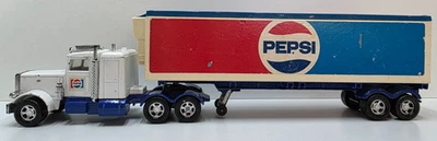 Matchbox Superkings K-17 Peterbilt Camion Pepsi LKW Vintage Angleterre Sans OVP - Photo 1/4