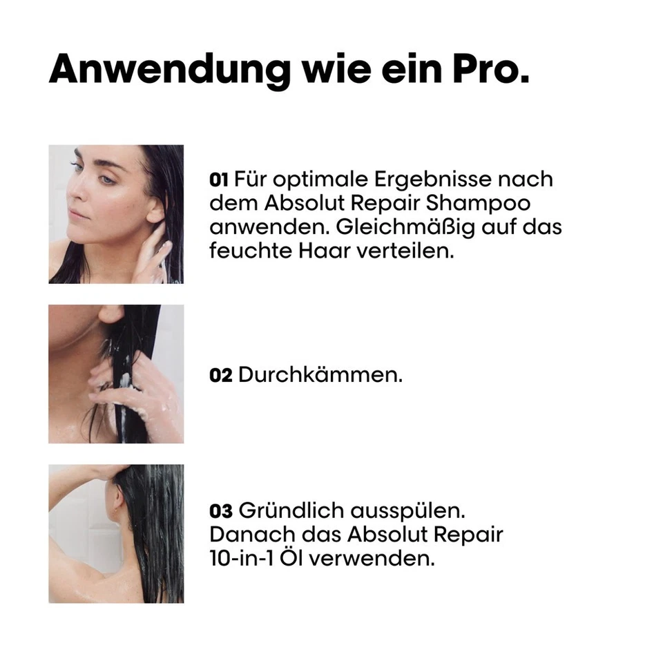 Loreal Serie Expert Absolut Repair Conditioner 200 ml geschädigtes Haar - Bild 4 von 4